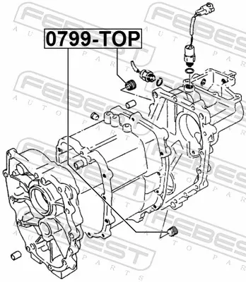 Пробка піддона двигуна 0799TOP Febest