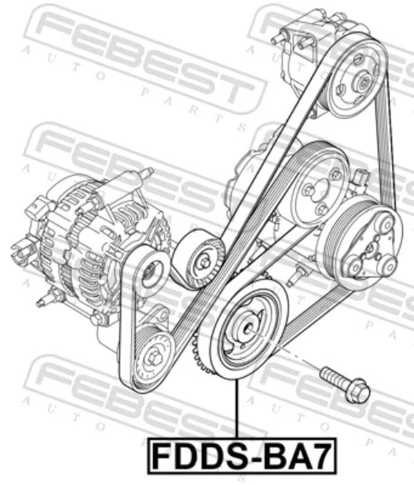  Шків колінвала Ford Mondeo 4