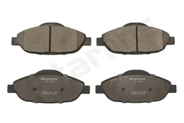 Передні тормозні колодки BDS856P Starline