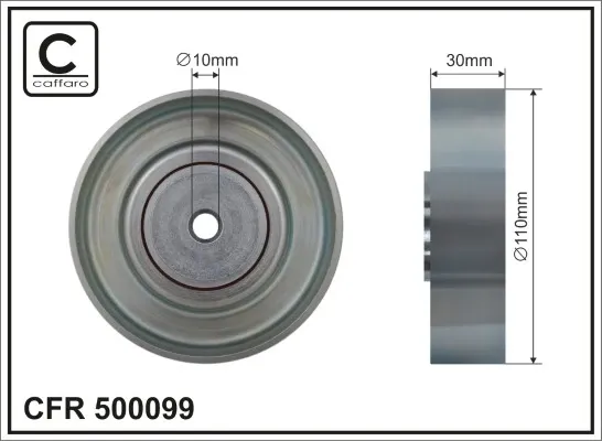 Натяжний ролик 500099 Caffaro