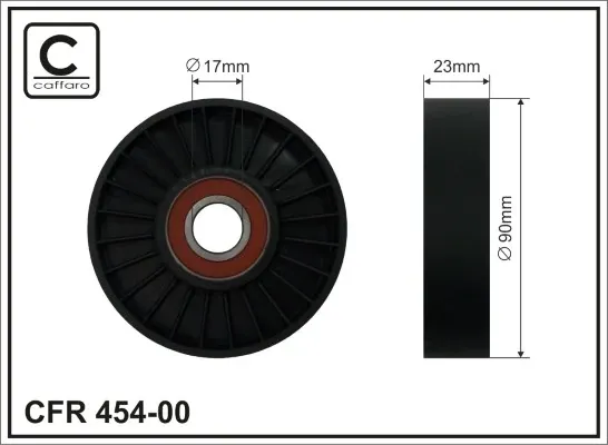 Натяжний ролик 45400 Caffaro