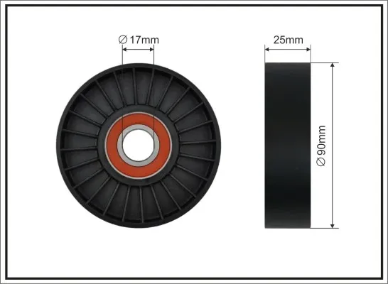 Натяжний ролик 1298 Caffaro