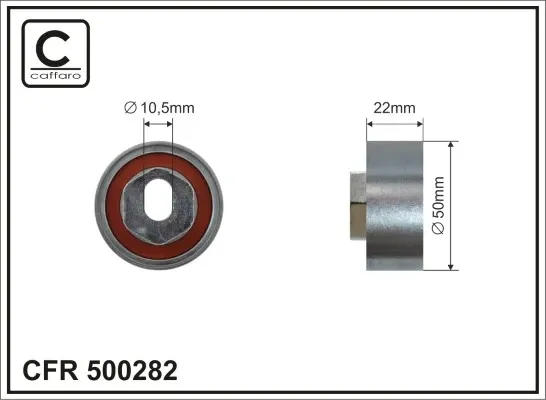 Ролик паразитний ГРМ 94410227704 Porsche