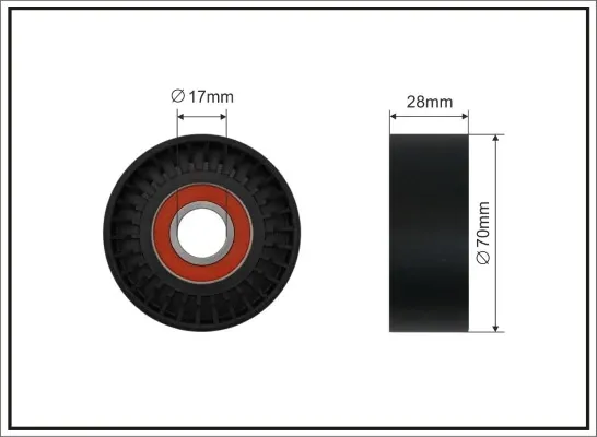 Натяжний ролик MPQ0260 Magneti Marelli
