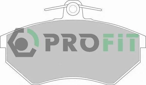 Передні тормозні колодки 50000775 Profit