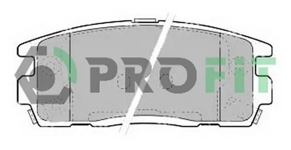 Задні гальмівні колодки 50001935 Profit