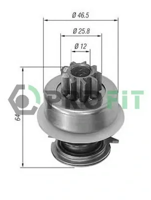 Бендикс стартера Ford Sierra I