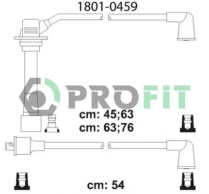 Високовольтні дроти 18010459 Profit