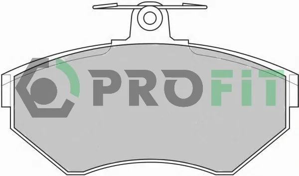 Передні тормозні колодки 50001289 Profit