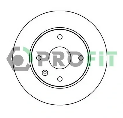 Гальмівні диски передні 50101257 Profit