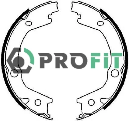 Колодки ручника 50014021 Profit