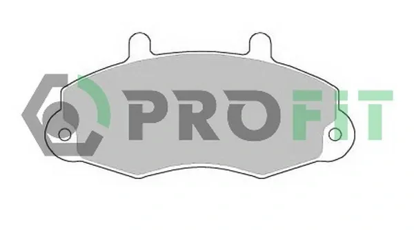 Передні тормозні колодки 50000700 Profit