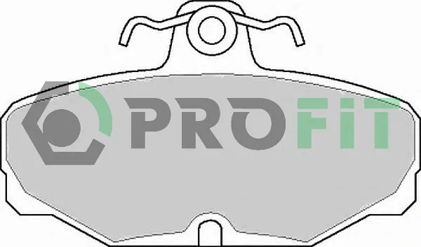 Задні гальмівні колодки 50000398 Profit