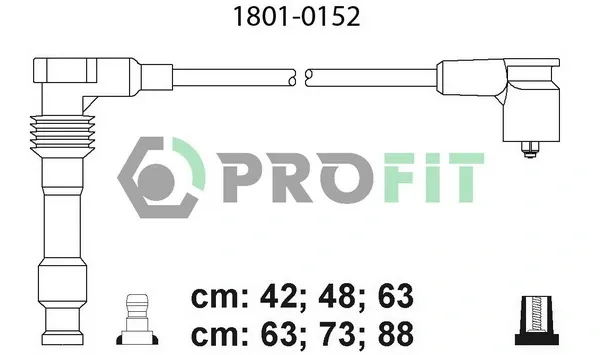Високовольтні дроти 18010152 Profit