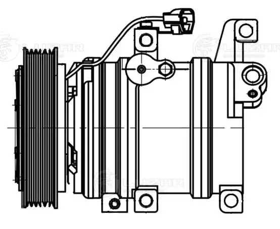  Компресор кондиціонера Mazda 3 