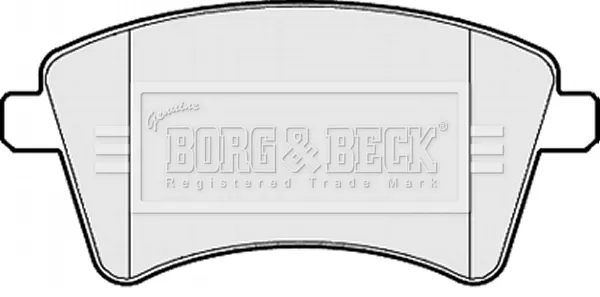Передні тормозні колодки BBP2152 Borg&beck