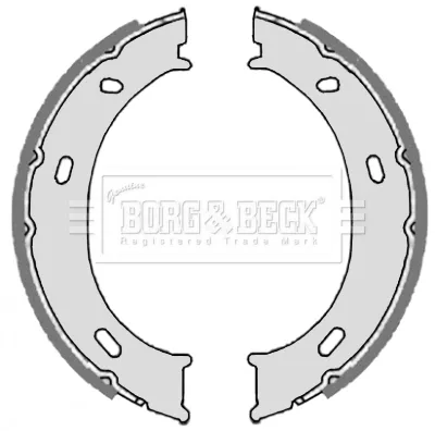 Колодки ручника BBS6327 Borg&beck