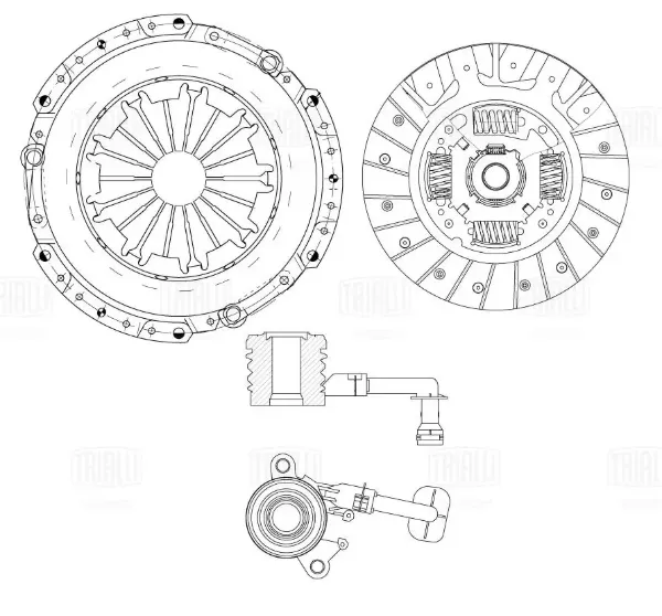 Зчеплення FR1423 Trialli