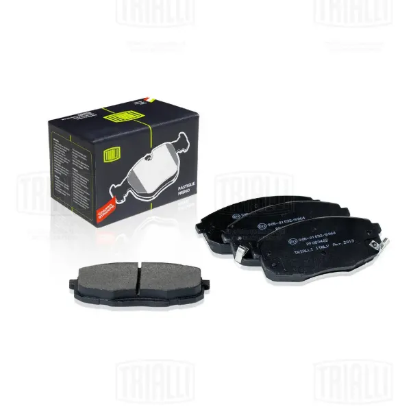 Передні тормозні колодки PF083402 Trialli