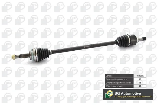 Піввісь права DS7610R BGA