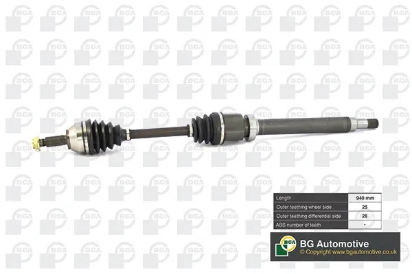 Піввісь права DS2302R BGA