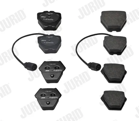 Передні тормозні колодки 573208J Jurid/Bendix