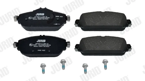 Передні тормозні колодки 573671J Jurid/Bendix