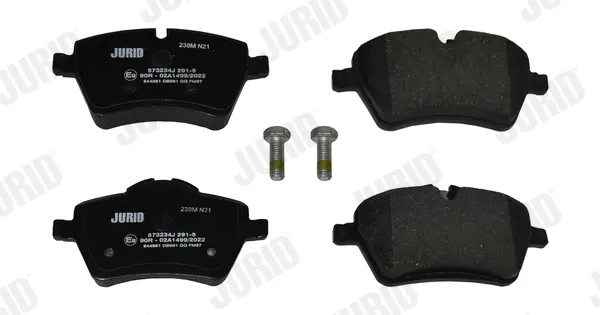 Передні тормозні колодки 573234J Jurid/Bendix