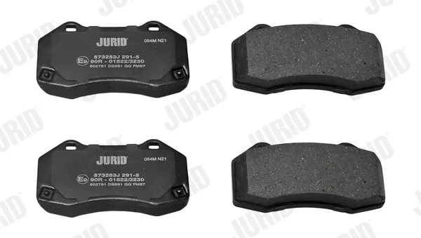 Передні тормозні колодки 573253J Jurid/Bendix