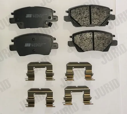 Передні тормозні колодки 574140J Jurid/Bendix