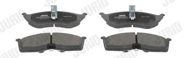 Передні тормозні колодки 573072J Jurid/Bendix