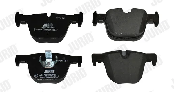 Задні гальмівні колодки 573354J Jurid/Bendix