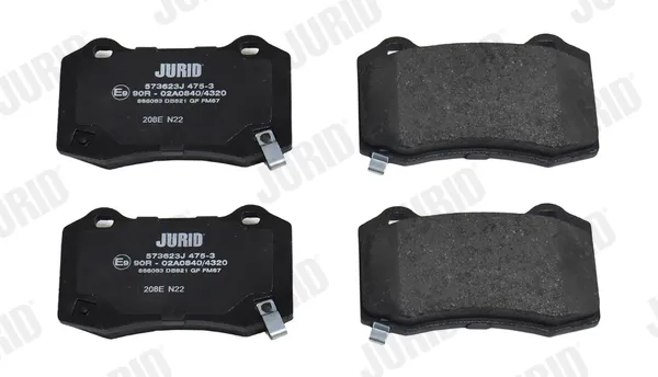 Задні гальмівні колодки 573623J Jurid/Bendix