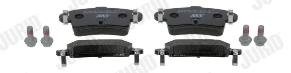 Задні гальмівні колодки 573055J Jurid/Bendix