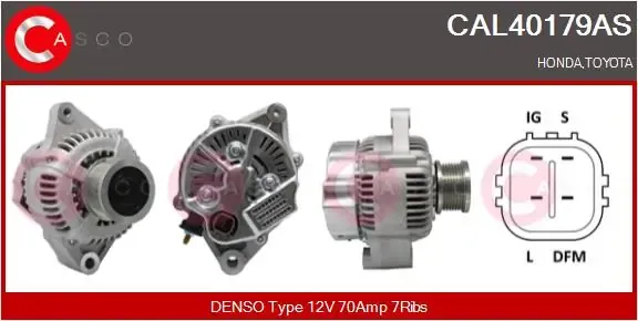 Генератор CAL40179AS Casco