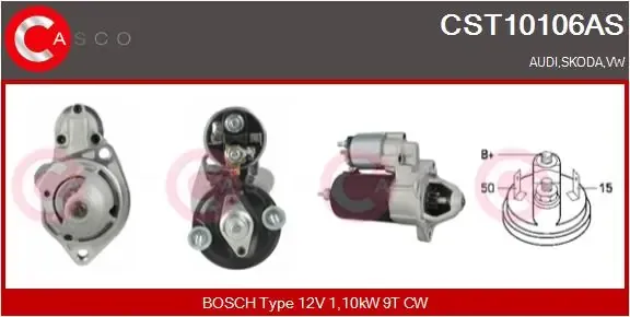 Стартер CST10106AS Casco