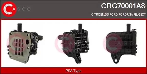 Радіатор системи EGR рециркуляції вихлопних газів CRG70001AS Casco