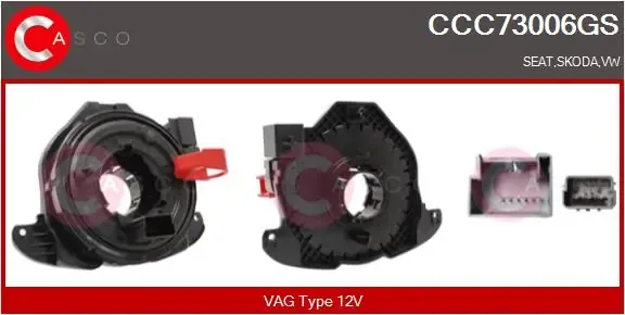 Шлейф керма CCC73006GS Casco