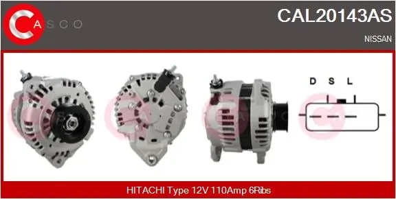 Генератор CAL20143AS Casco
