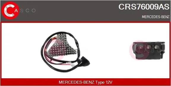 Резистор пічки CRS76009AS Casco