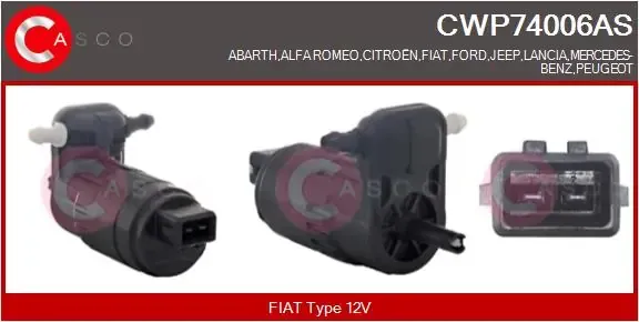 Моторчик омивача CWP74006AS Casco