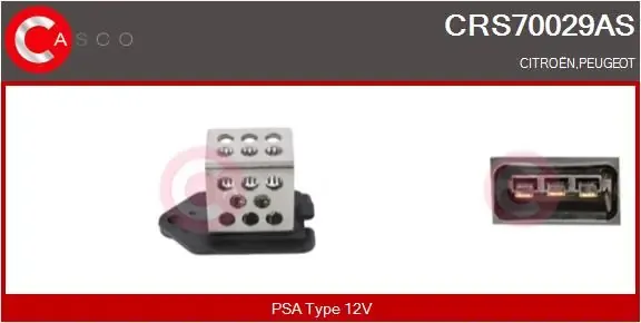 Регулятор оборотів вентилятора CRS70029AS Casco