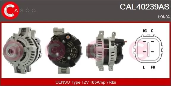 Генератор CAL40239AS Casco