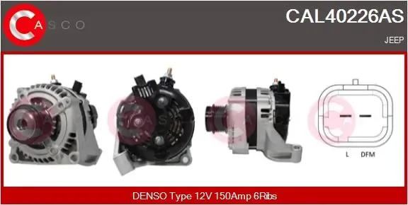 Генератор CAL40226AS Casco