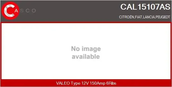 Генератор CAL15107AS Casco