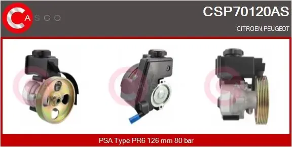 Насос ГУР CSP70120AS Casco