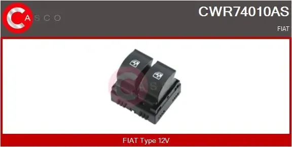 Кнопковий блок керування склопідіймачами передній лівий CWR74010AS Casco