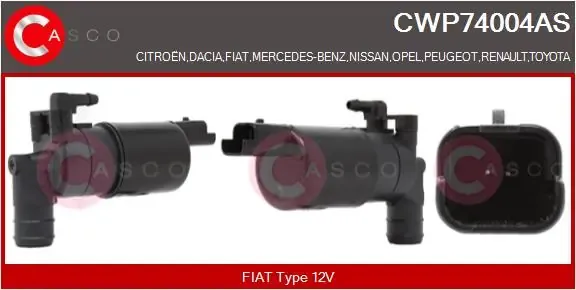 Моторчик омивача CWP74004AS Casco