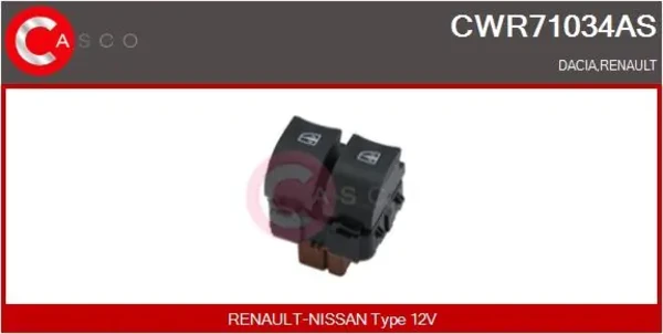  Кнопковий блок керування склопідіймачами передній лівий Renault SANDERO 2