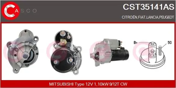 Стартер CST35141AS Casco